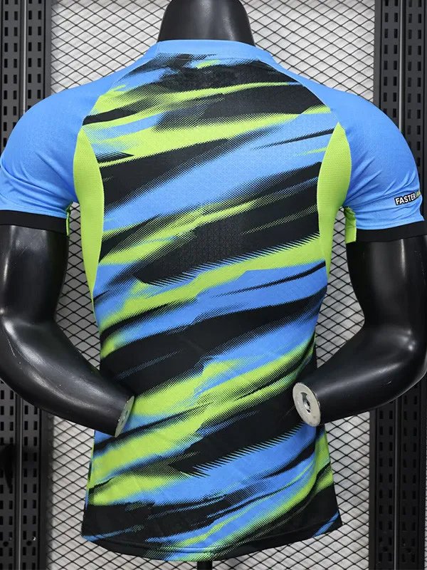 25-26 Marseille Green Blue Special Edition Player Version Training shirts