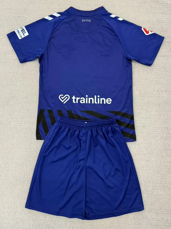 25-26 Real Betis Royal blue GoalKeeper Kids Soccer Jersey