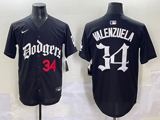 2025 MLB Los Angeles Dodgers New Pattern Jersey