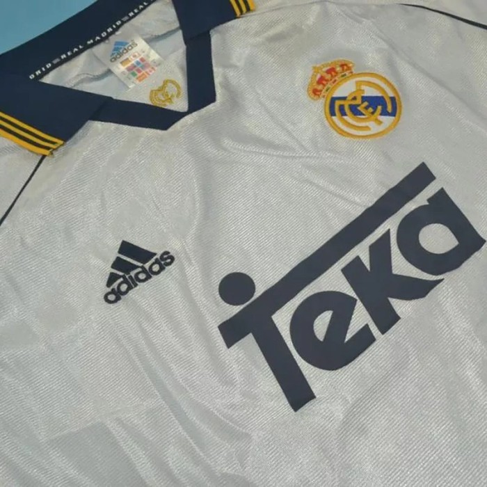 1999-2000 RMA Home Retro Soccer Jersey