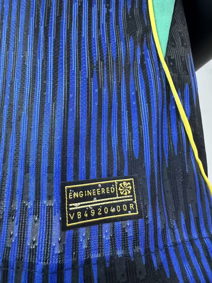 2026 Brazil Away Player Version Soccer Jersey