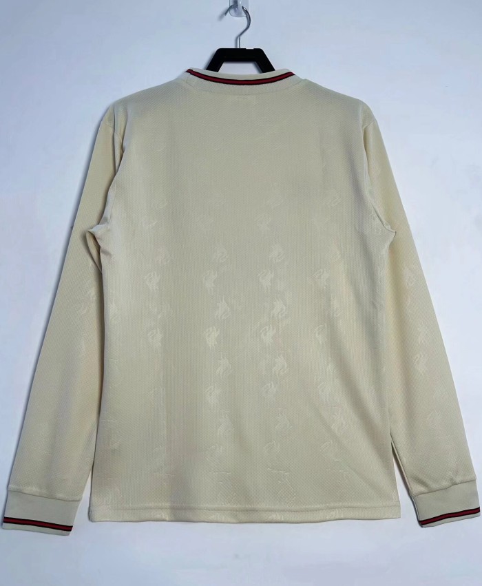 1996-1997 LIV Away Long Sleeve Retro Soccer Jersey