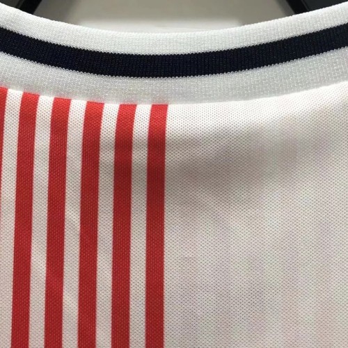 1986 Denmark Away Retro Soccer Jersey