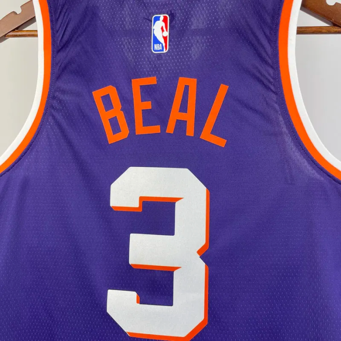 23-24 SUNS BEAL #3 Purple Top Quality Hot Pressing NBA Jersey