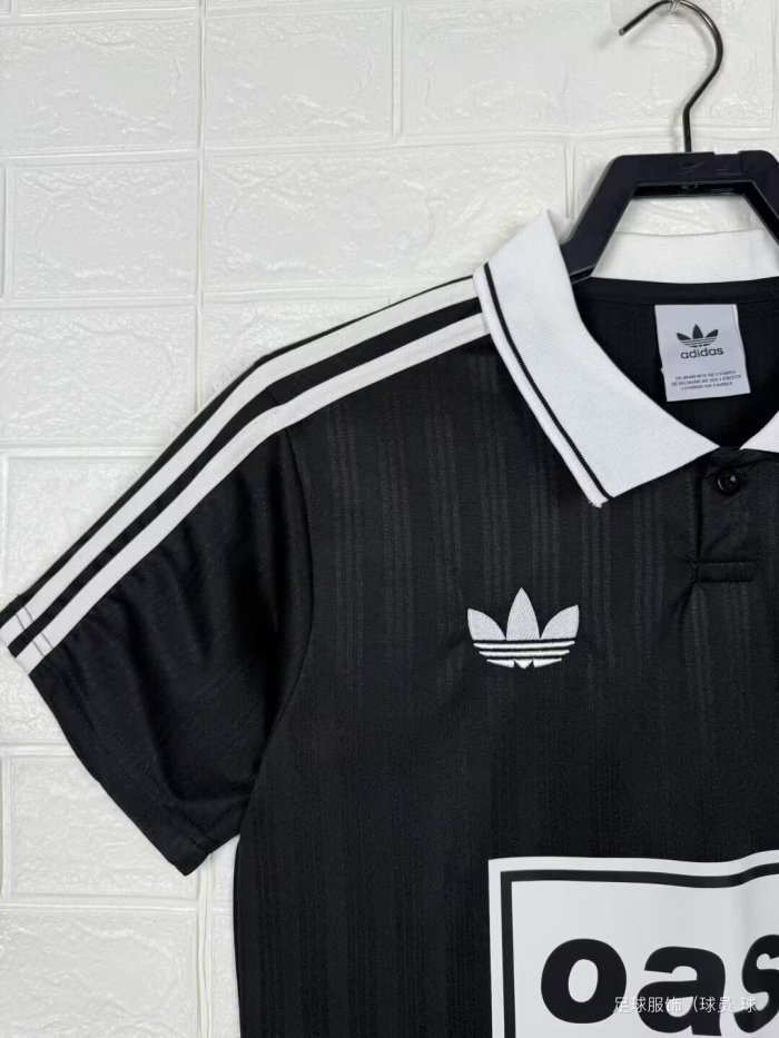 2025 AD Oasis Joint Edition #25 Black Polo Short Sleeve