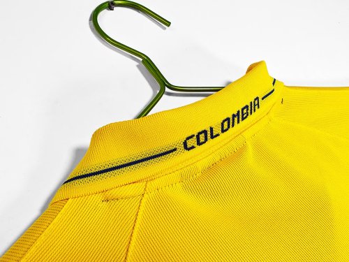 2003-2005 Colombia Home Retro Soccer Jersey