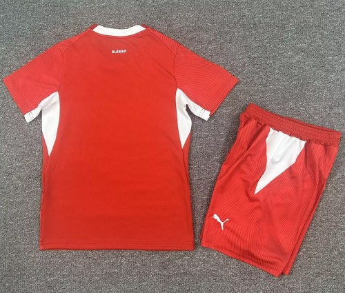 2026 Switzerland Home Kids Soccer Jersey