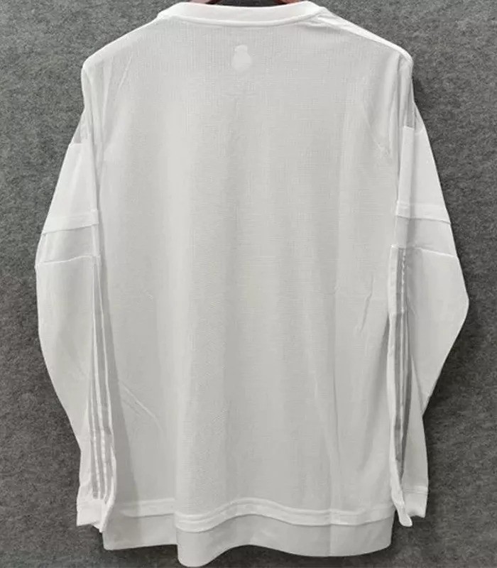 2015-2016 RMA Home Long Sleeve Retro Soccer Jersey