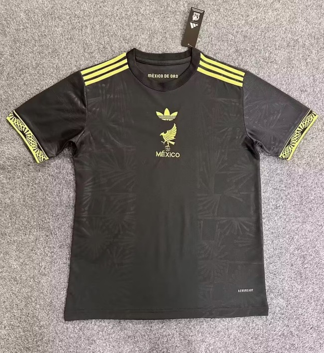 25-26 Mexico Black Special Edition Fans Soccer Jersey*钢印