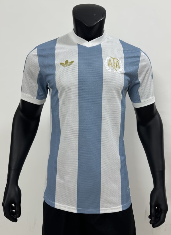 24-25 Argentina 50th Commemorative Edition Player Version Soccer Jersey