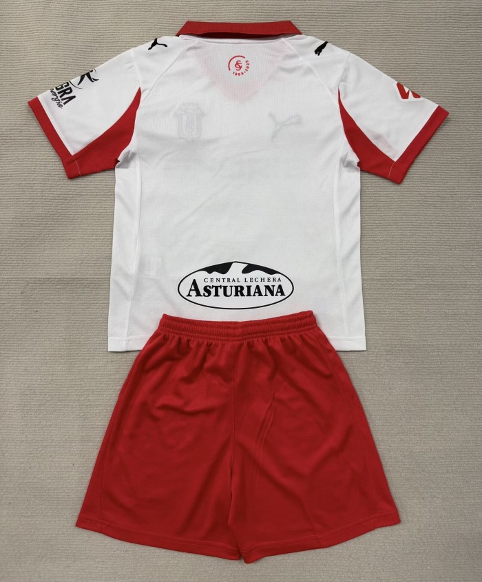 25-26 Gijon Third Kids Soccer Jersey