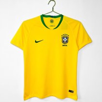 2018 Brazil Home Retro Soccer Jersey
