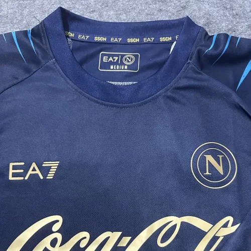 25-26 Napoli Royal blue Long Sleeve Training Shirts (长袖)
