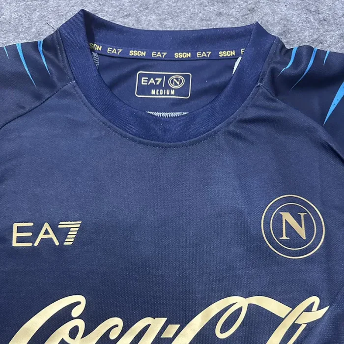 25-26 Napoli Royal blue Long Sleeve Training Shirts (长袖)
