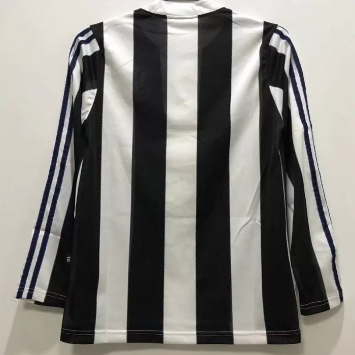1995-1997 Newcastle Home Long Sleeve Retro Soccer Jersey