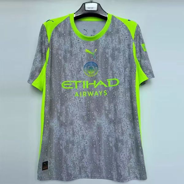 25-26 Man City Third Fans Soccer Jersey