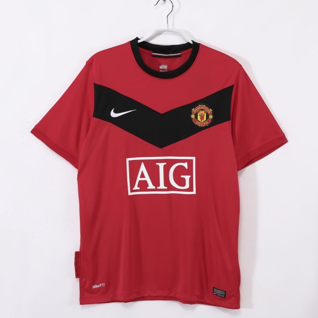 2010 Man Utd Home Retro Soccer Jersey