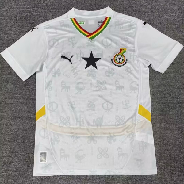 24-25 Ghana Home Fans Soccer Jersey