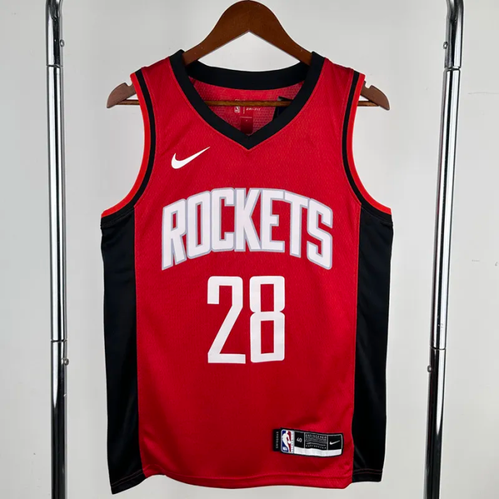 22-23 ROCKETS SENGUN #28 Red Away Top Quality Hot Pressing NBA Jersey