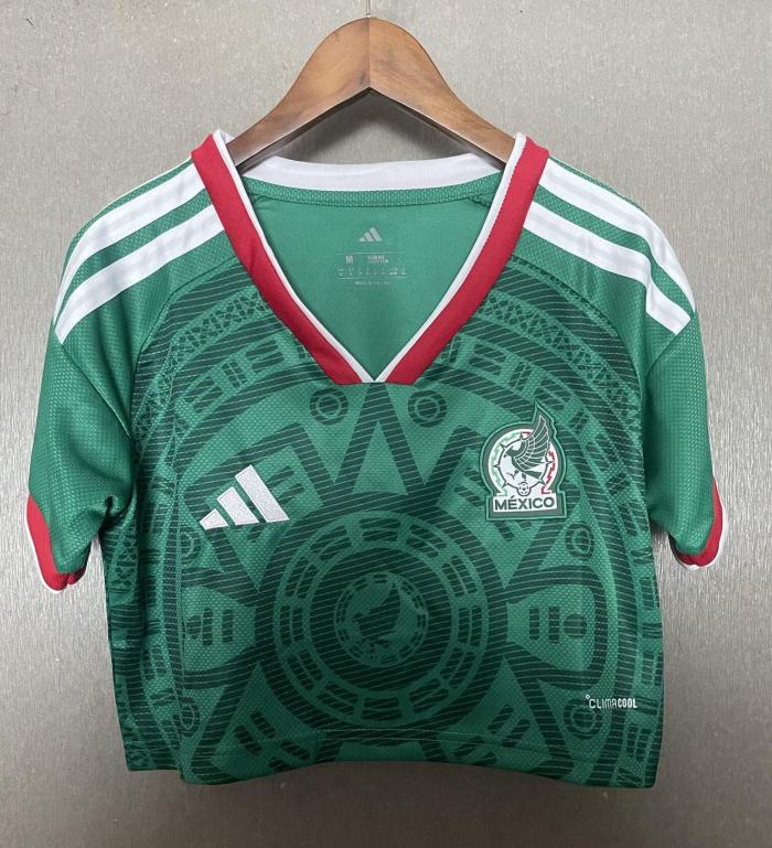 2026 Mexico Home Women Cheerleading Short-sleeved (女)