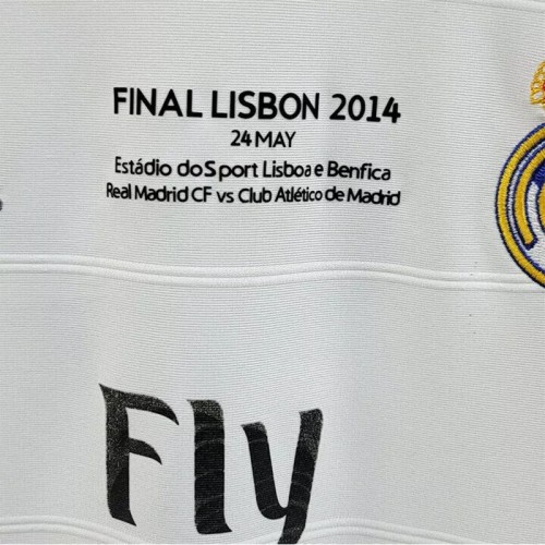 2013-2014 RMA Home Long Sleeve Retro Soccer Jersey