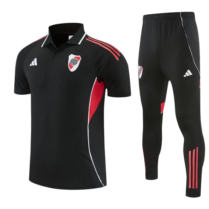 25-26 River Plate High Quality Polo Tracksuit