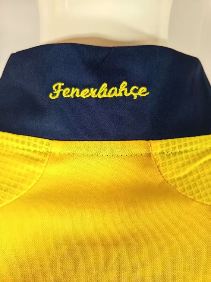 2007-2008 Fenerbahce Home Retro Soccer Jersey