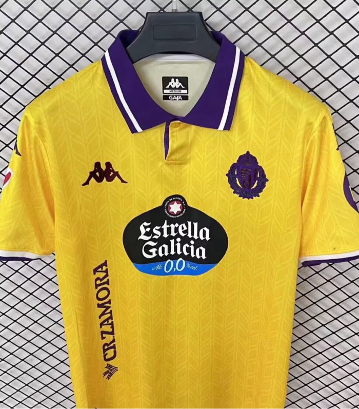 25-26 Real Valladolid Third Fans Soccer Jersey 1:1 Thai Quality