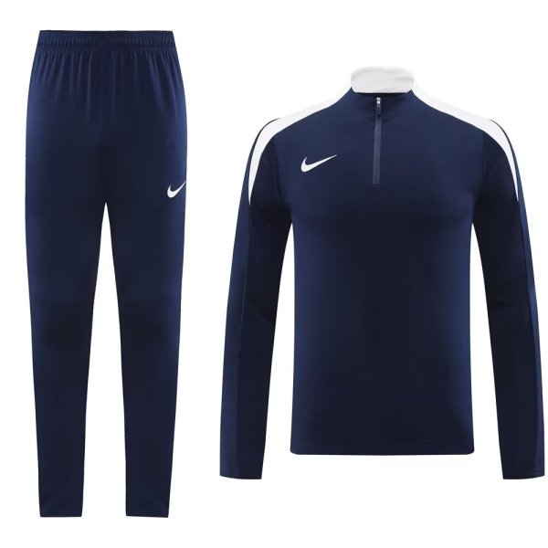2024 NK Blue Half Pull Tracksuit 
