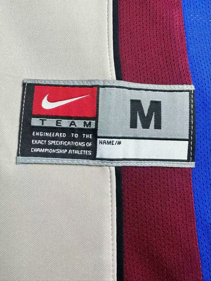 1998-1999 BAR Away Long Sleeve Retro Soccer Jersey