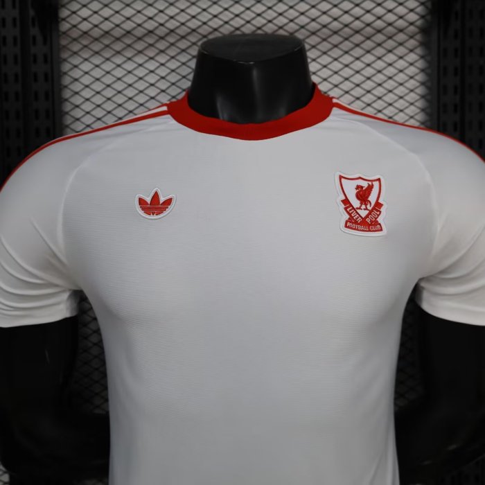 25-26 LIV White Special Edition Player Version Soccer Jersey