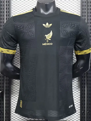 25-26 Mexico Black Special Edition Player Vesion Soccer Jersey