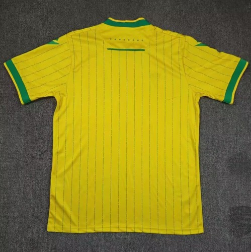 25-26 Nantes Home Fans Soccer Jersey