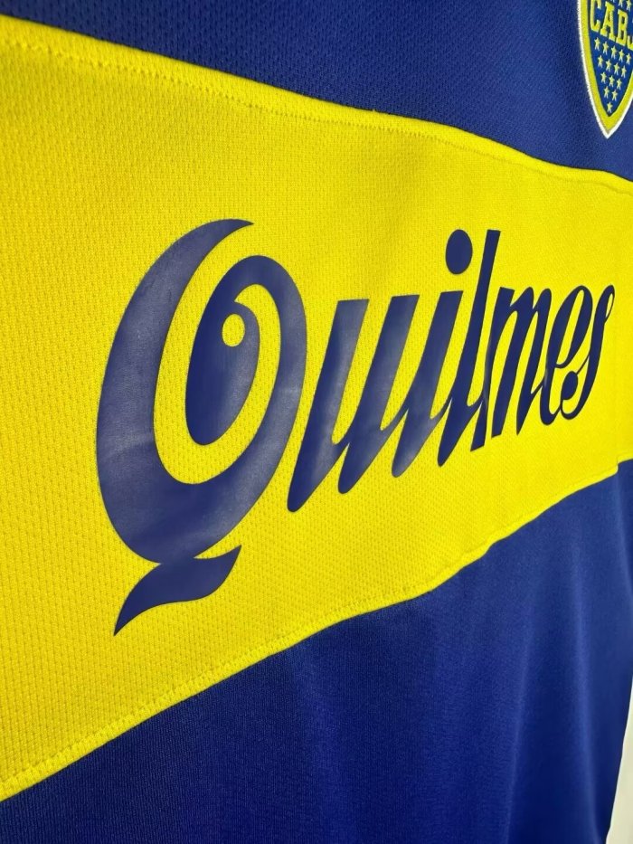 2000-2001 Boca Juniors Home Retro Soccer Jersey