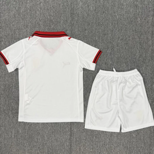 25-26 Braga Away Kids Soccer Jersey 1:1 Thai Quality