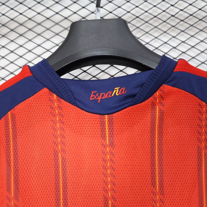 2026 World Cup Spain Home Women Player Version Soccer Jersey (女)