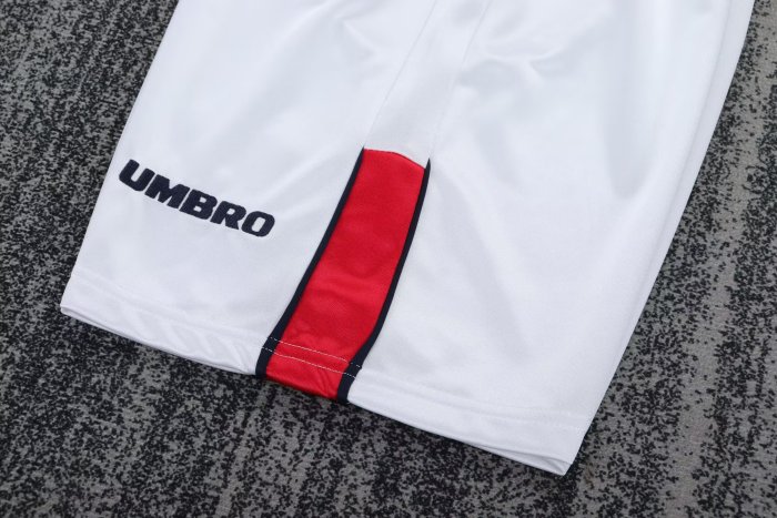 1998 England Away Kids Retro Soccer Jersey