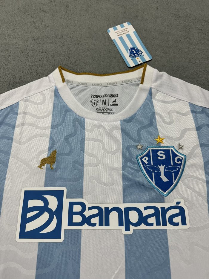 25-26 Paysandu Home Fans Soccer Jersey