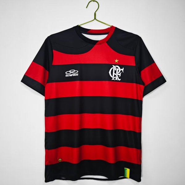 2009-2010 Flamengo Home Retro Soccer Jersey