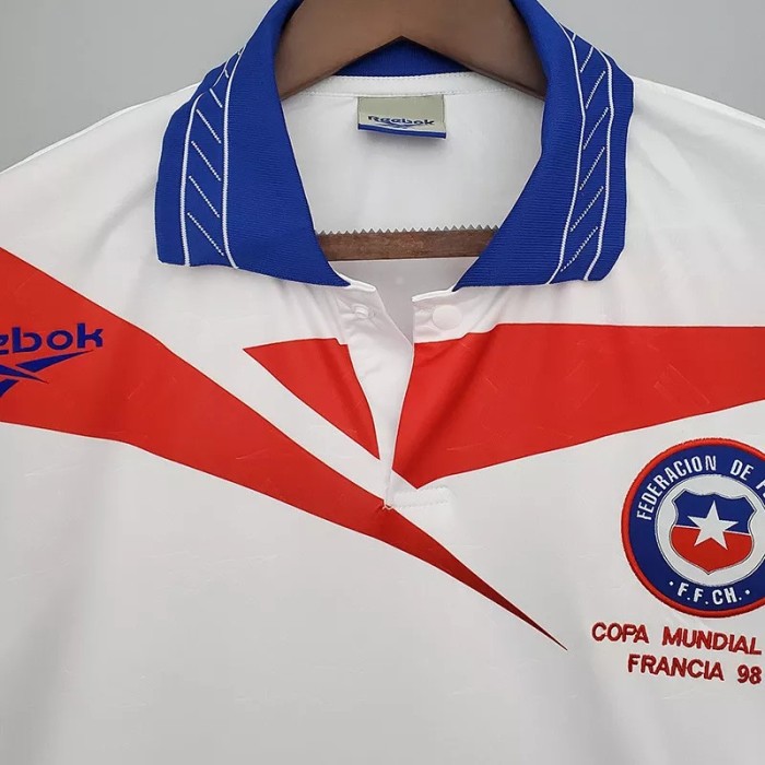 1998 Chile Away Retro Soccer Jersey