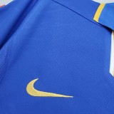 1996-1997 Italy Home Blue Retro Soccer Jersey