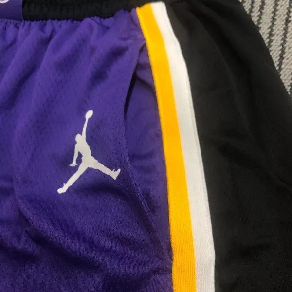 Lakers Purple Top Quality NBA Pants