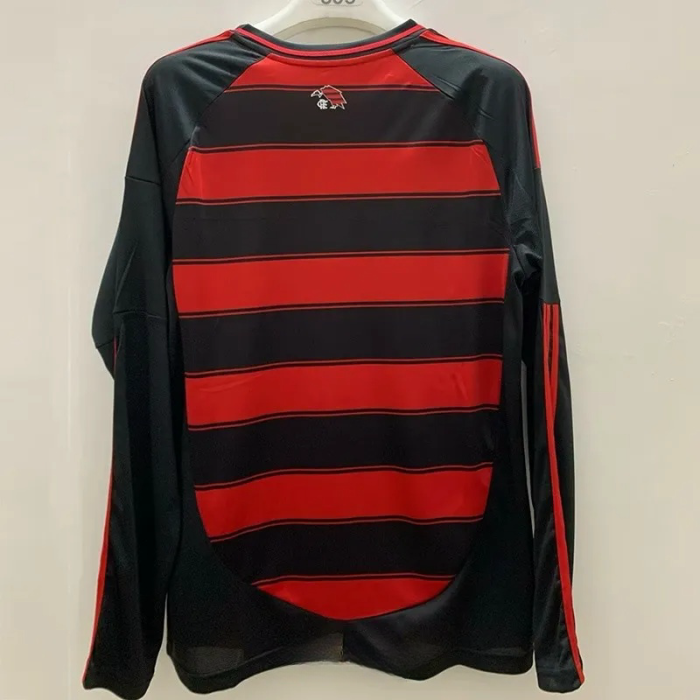 25-26 Flamengo Home Long Sleeve Soccer Jersey (长袖)