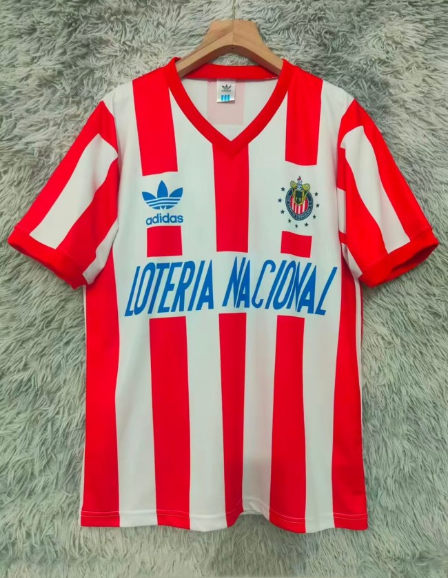 1991-1992 Chivas Home Retro Soccer Jersey