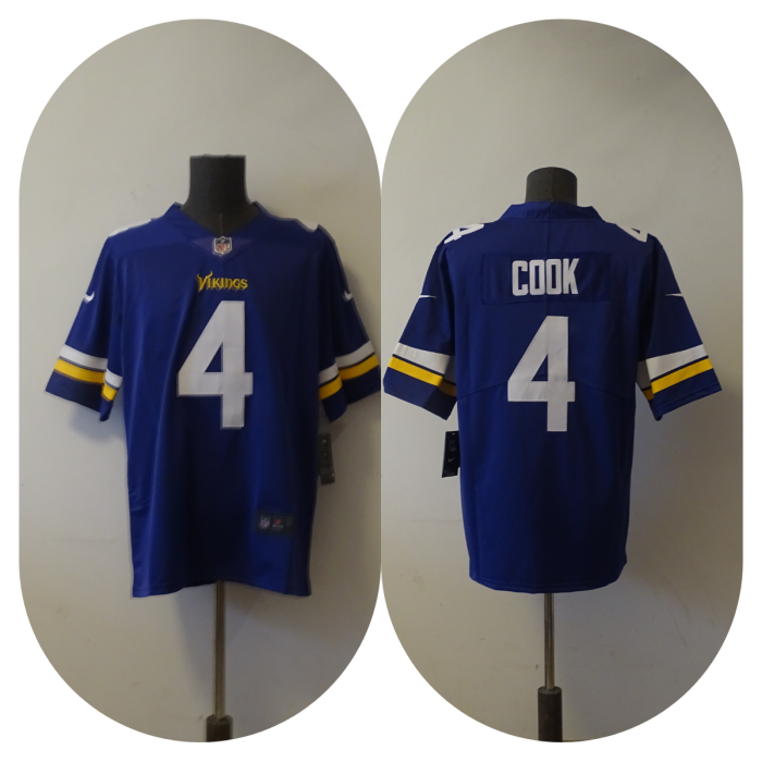 2025 NFL Minnesota Vikings New Pattern Jersey