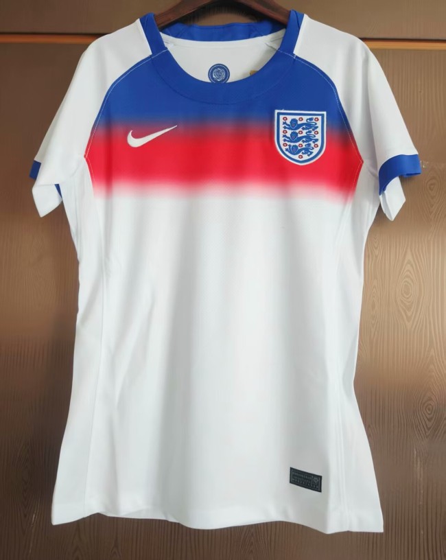 25-26 England Home Women Fans Soccer Jersey