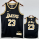 22-23 LAKERS JAMES #23 Black Glory Edition Top Quality Hot Pressing NBA Jersey