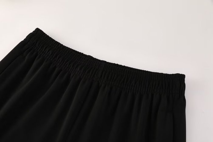 25-26 High Quality Half Pull Tracksuit— Black 黑色