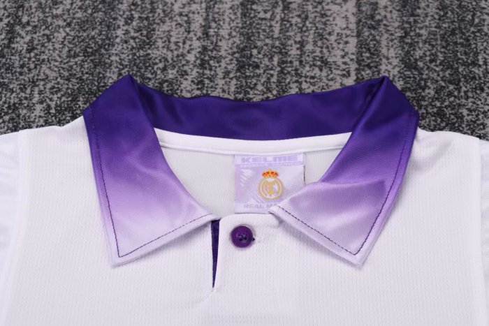 1997-1998 RMA Home Retro Kids Soccer Jersey