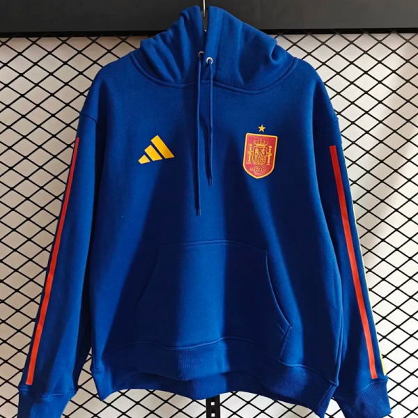 2026 Spain Fancy blue Hoody 彩蓝色(加绒)